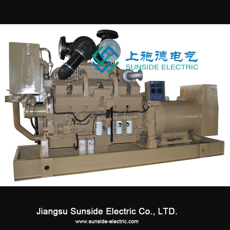 200kW Cummins mariene generator met CCS